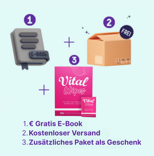 Erhalte eBook + 1 Gratis-Packung + kostenloser Versand